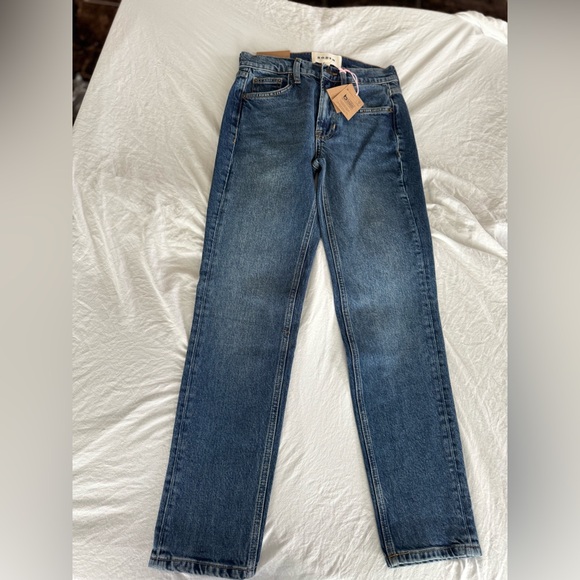 Boden Denim - Biden Girlfriend Midrise Classic Blue Denim Jeans NWT 25 Petite